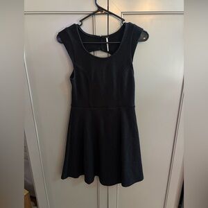Free People Black skater dress sz S